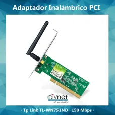 Placa Red Pci Tp-Link Wireless N 150mbps 1x2dbi
