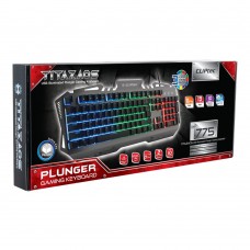 Teclado Cliptec Gamer Titazaos Usb Iluminado