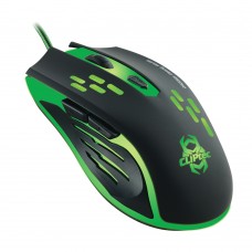 Cliptec Saurius 2400dpi Usb Gaming Mouse Green