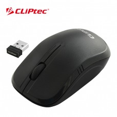 Mouse Cliptec Inalambrico Essential 2.4 Ghz Negro