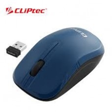 Mouse Cliptec Inalambrico Essential 2.4 Ghz Azul