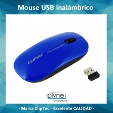 Cliptec Mouse 1200dpi 2,4ghz Vovo Azul Wireless