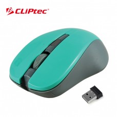 Mouse Cliptec Isuttu Inalambrico 2.4ghz Verde