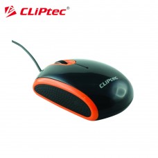 Mouse Cliptec Speed-Logic Usb Optico Anaranjado