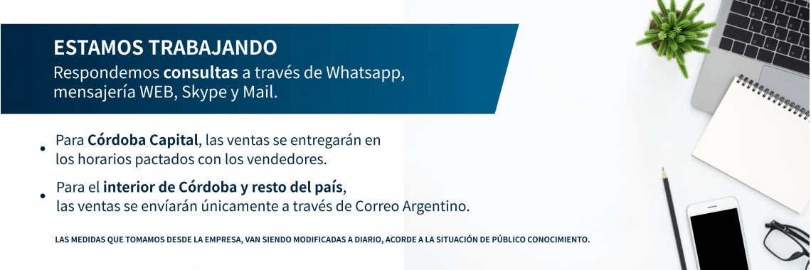 Estamos trabajando!