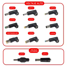 Set Dc Power 5.5*2.1mm A 11 Puntas Alto Amperaje