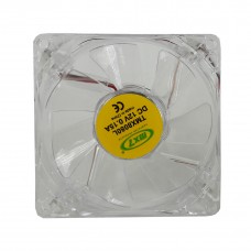 Fan Cooler Para Fuente 8x8 Cm Luz