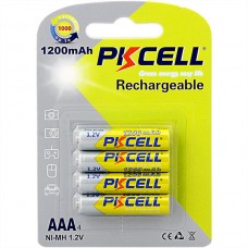 Pilas Recargables Aaa 1200mah 4 Unidades Pkcell