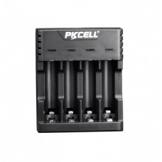 Cargador Baterias Pilas 18650 Doble Usb Pkcell