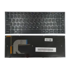Teclado p/ Sony Vpc-S Marco Gris
